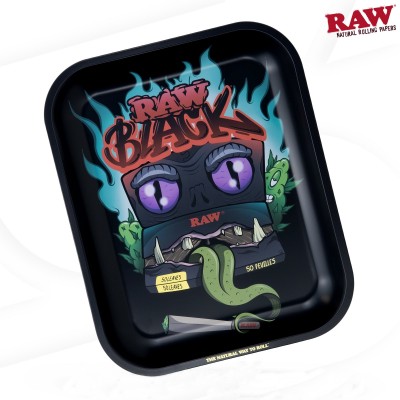 RAW METAL TRAY BLACK MONSTER 1CT